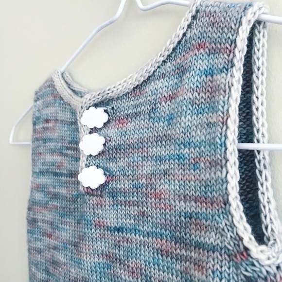 Handknit Merino Wool Tunic (1-3yrs) - Picture 3 of 4